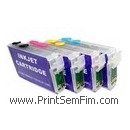 Tinteiros recarregáveis Epson T0711-T0714