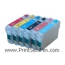 Tinteiros recarregáveis Epson T0791-T0796